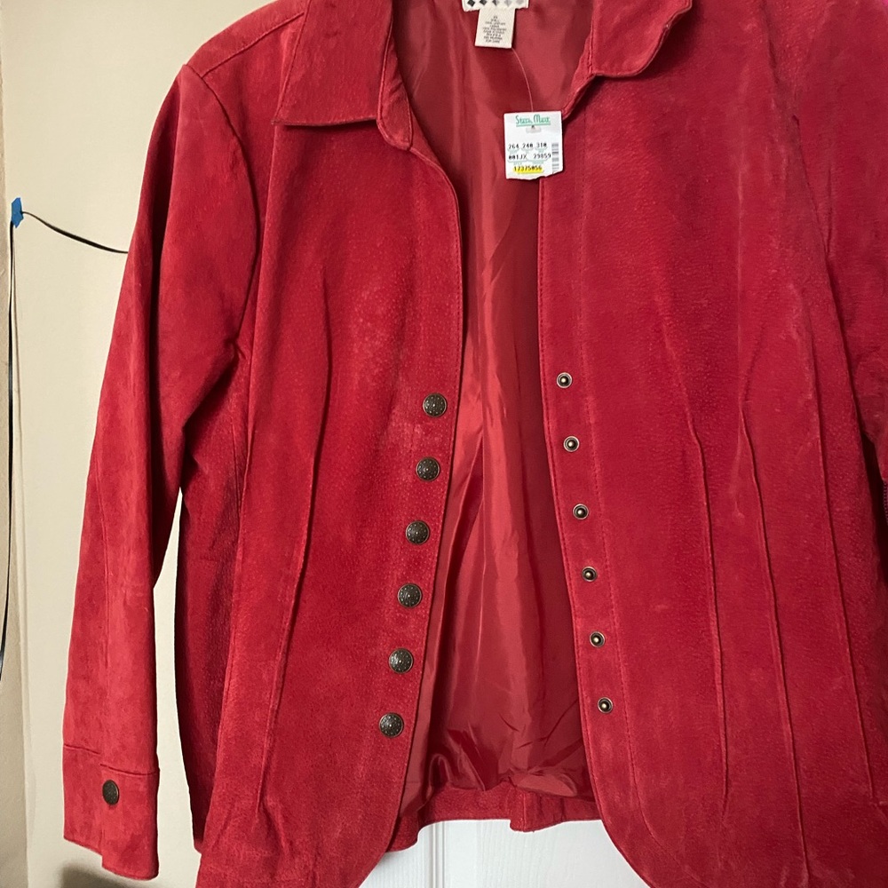 Red Suede Jacket